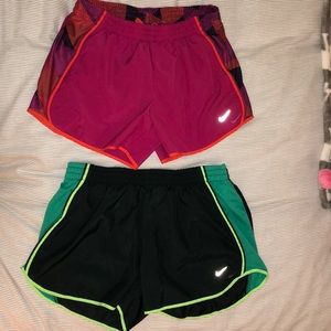 Nike shorts (both for $15)